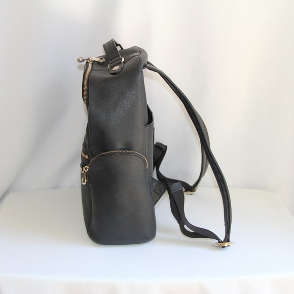 Henri Bendel Saffiano Leather Large Backpack - Picture 5 of 12